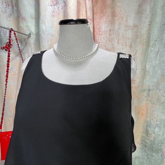 📌SL Fashions Timeless Cocktail - Party - Semi Formal  Dress Flower Petals Optic - Picture 3 of 16